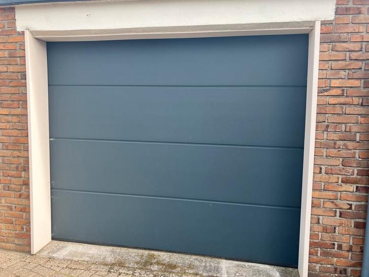 Sectionaaldeur Hormann dagmaat 250x200 antraciet. Electr., Doe-het-zelf en Verbouw, Deuren en Horren, Gebruikt, Garagedeur, 200 tot 215 cm