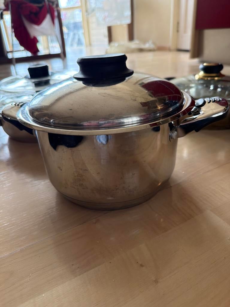 Bachmayer Solingen Kookpan RVS 18/10, Huis en Inrichting, Keuken | Potten en Pannen, Ophalen, Gebruikt, Rvs, Kookpan of Snelkookpan