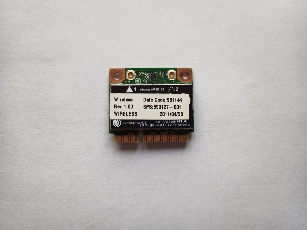 Netwerk adapter HP ProBook 4530s, Ophalen, Gebruikt, Intern, HP