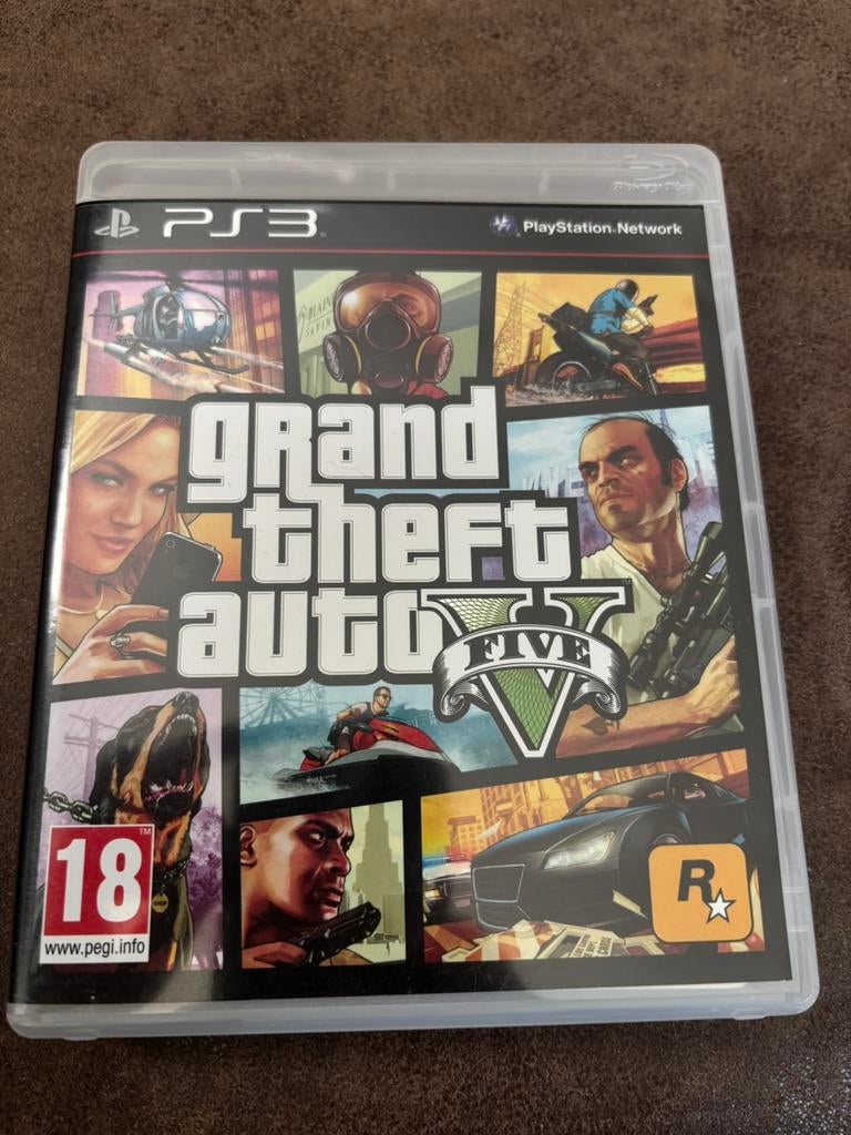 Playstation 3 - GTA 5, Spelcomputers en Games, Games | Sony PlayStation 3, Avontuur en Actie, Vanaf 18 jaar, 1 speler, Ophalen of Verzenden