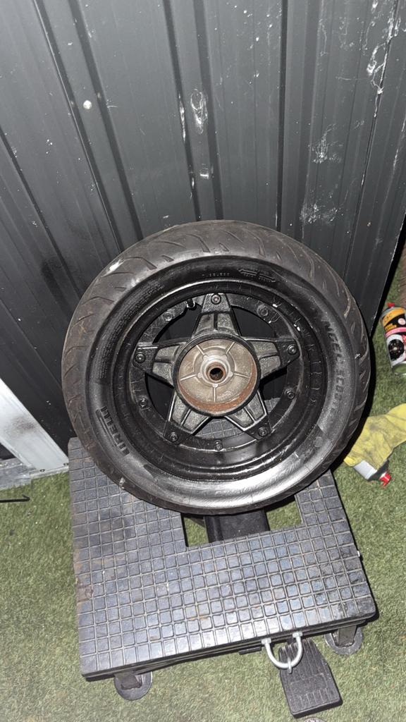 Skipper voorvelg zwart, Fietsen en Brommers, Brommeronderdelen | Scooters, Ophalen of Verzenden, Zo goed als nieuw, Overige typen