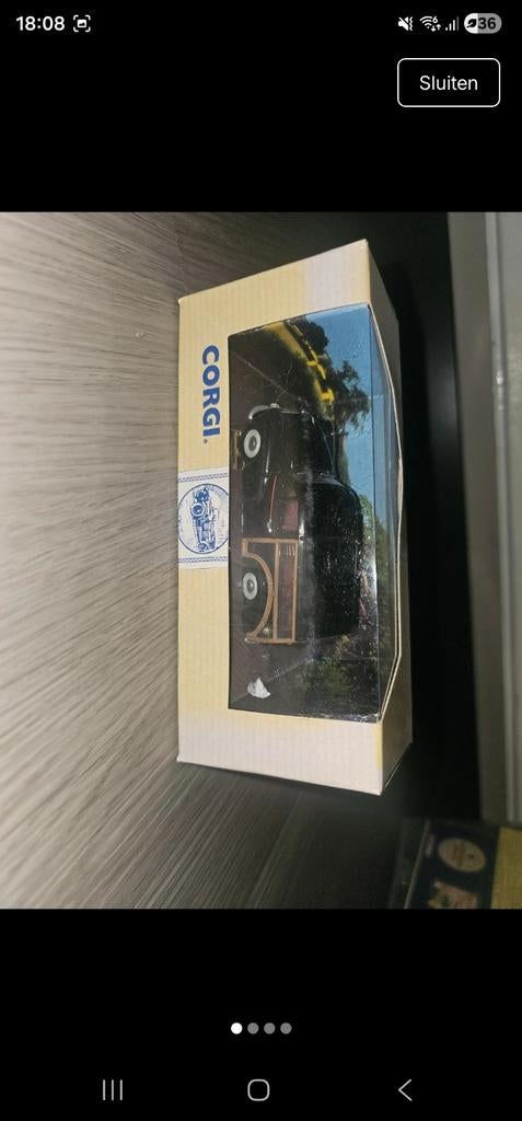 Corgi modelauto in doos, Verzenden, Zo goed als nieuw, Auto
