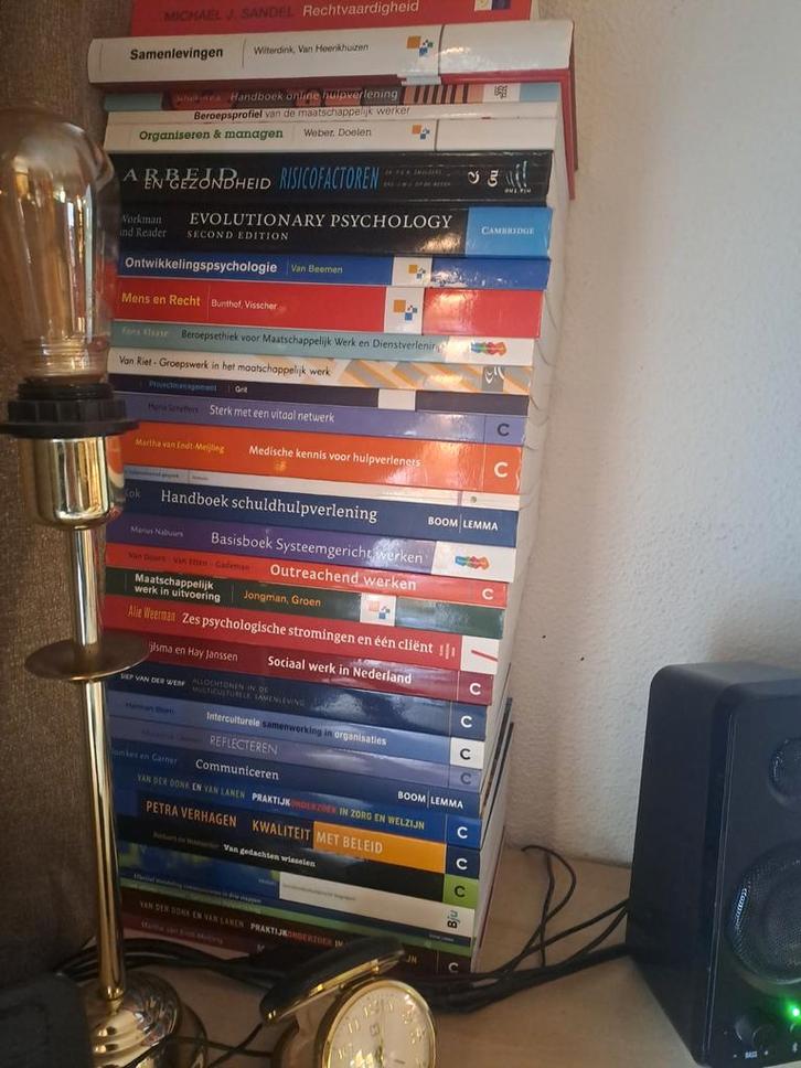 Stapel studieboeken sociaal werk, Boeken, Studieboeken en Cursussen, Ophalen of Verzenden