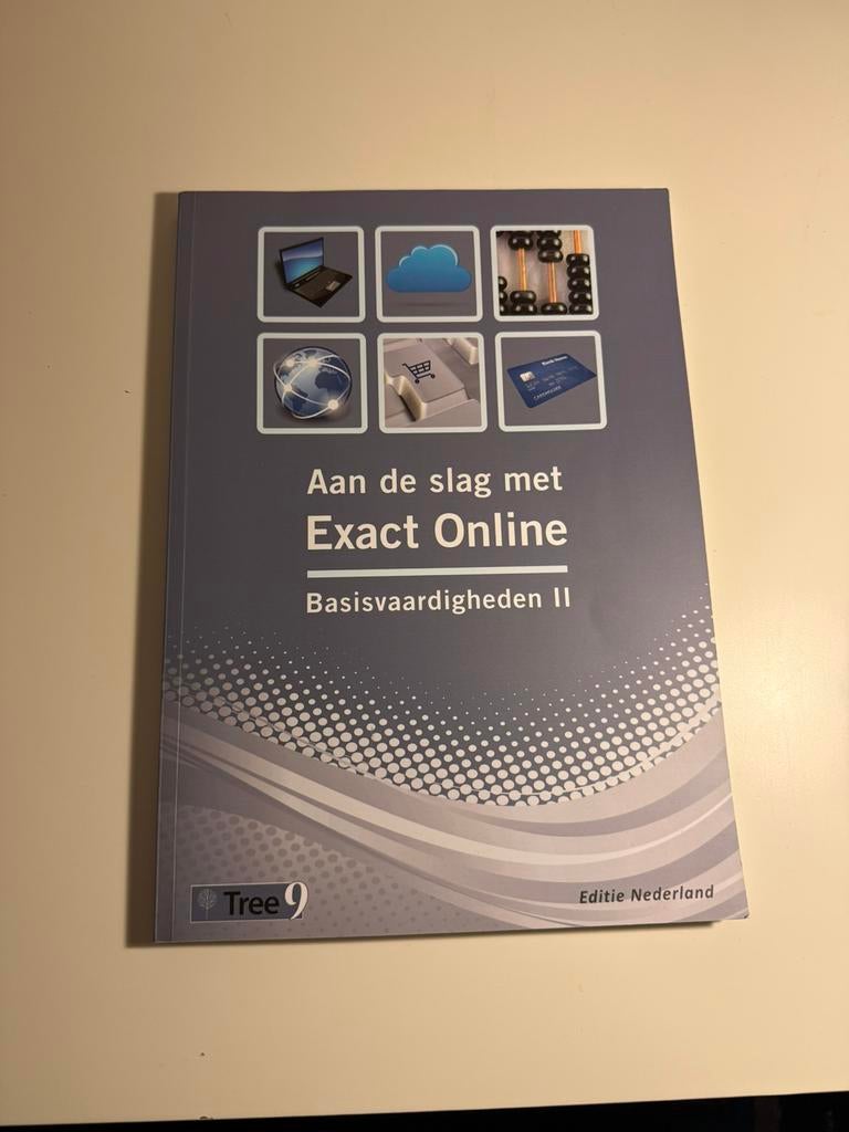 Exact Online Boek, Ophalen of Verzenden, Zo goed als nieuw