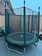 Gebruikte trampoline met veiligheidsnet, Ophalen, Gebruikt