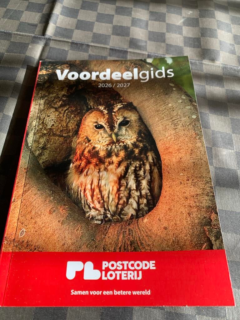 Voordeelgids Postcodeloterij 2026/2027, Ophalen, Nieuw