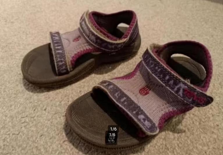 Teva sandalen maat 25 (15,5cm), Gebruikt, Meisje, Overige typen, Ophalen of Verzenden