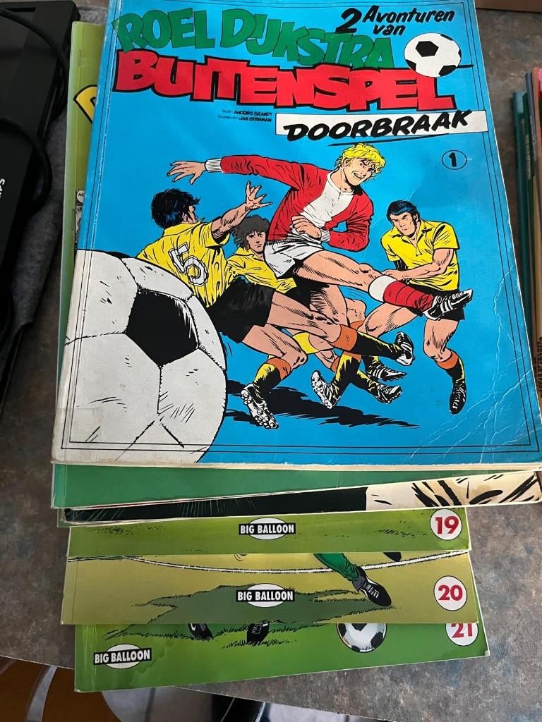 Stripverhalen Roel Dijkstra, Gelezen, Ophalen of Verzenden, Andries Brandt., Meerdere stripboeken