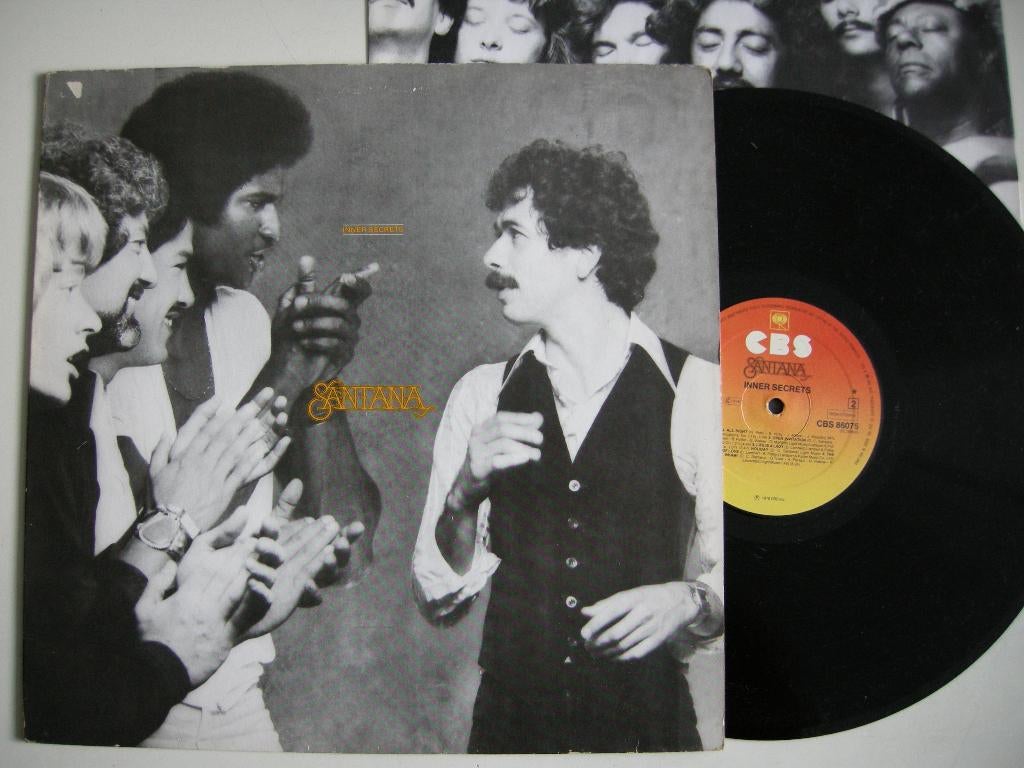 Santana Inner Secrets - LP vinyl zgan, Ophalen, Zo goed als nieuw, 12 inch, Rock-'n-Roll
