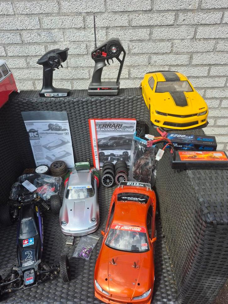 Tamiya rc complete set, Hobby en Vrije tijd, Modelbouw | Radiografisch | Auto's, Gebruikt, Auto offroad, Ophalen of Verzenden