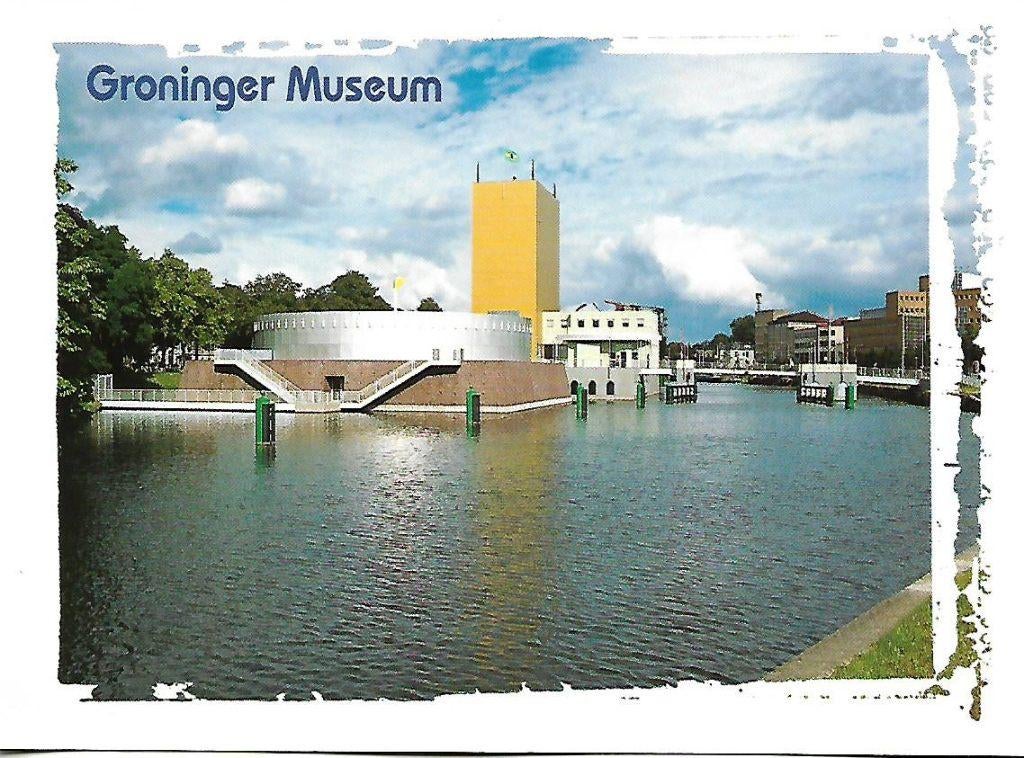 Groningen- -Groninger Museum., Verzenden, 1980 tot heden, Ongelopen, Groningen