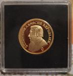 Officiële Herslag Krugerrand 1898 Single 9 Goud Verguld, Ophalen, Losse munt, Goud