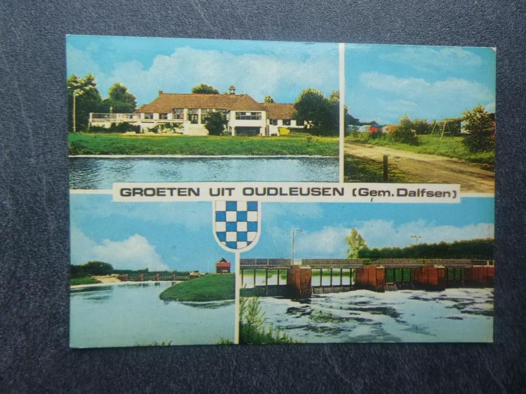 Oud Leusden, (gem. Dalfsen) 1972, Verzamelen, Ansichtkaarten | Nederland, Verzenden, 1960 tot 1980, Ongelopen, Zuid-Holland