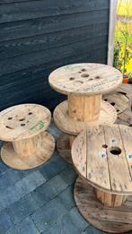 Houten kabel haspel, Ophalen, Minder dan 25 mm, Zo goed als nieuw, Plank