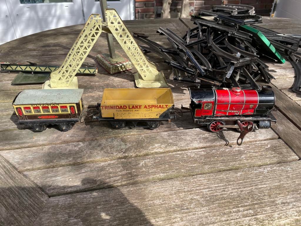 Antieke speelgoed trein, Ophalen, Zo goed als nieuw