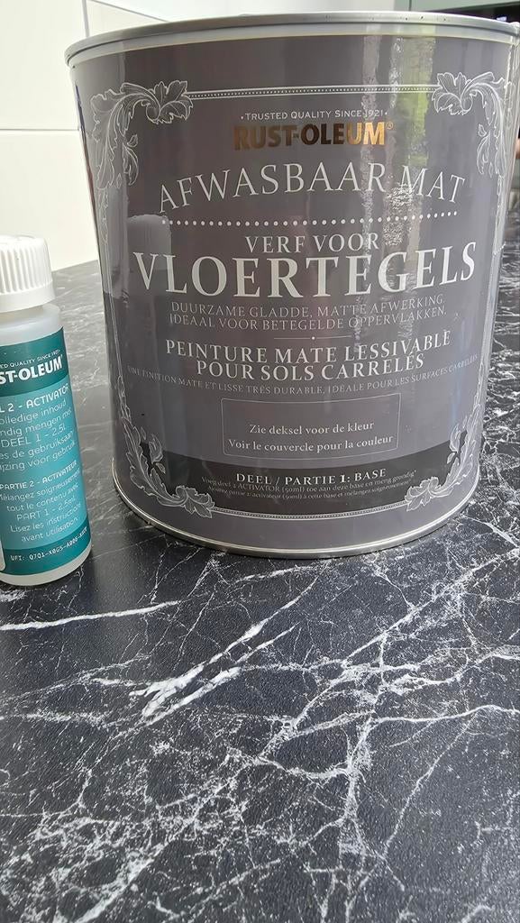 Vloertegelverf Rust-Oleum, Ophalen, Nieuw