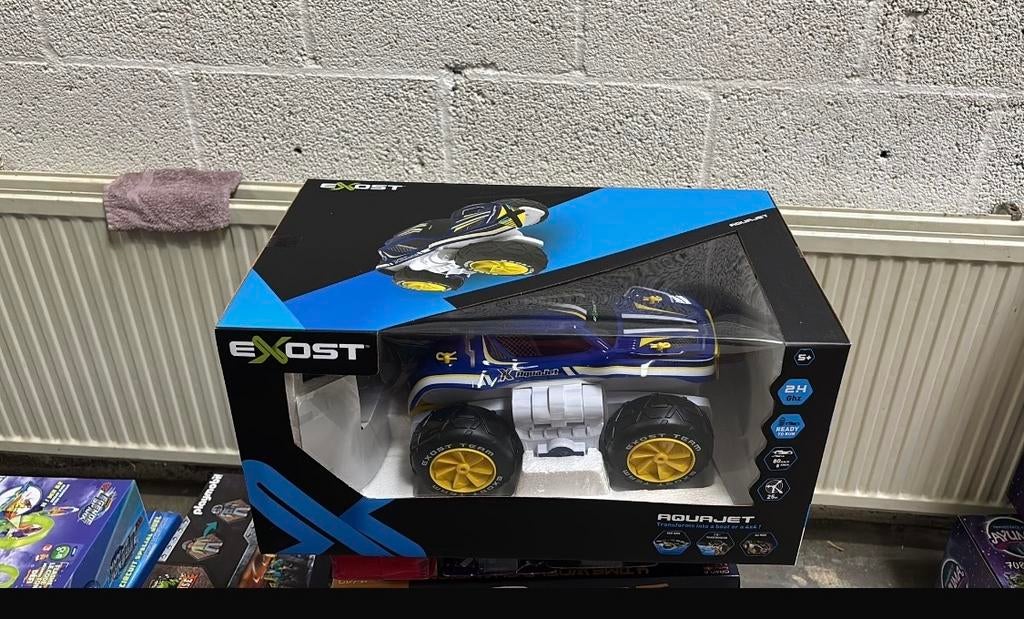 Nieuwe Exost AquaJet RC Auto - Amfibisch & Snel, Elektro, Auto offroad, Nieuw, Ophalen of Verzenden