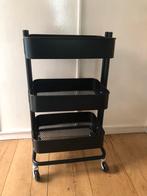 Ikea RÅSKOG roltafel zwart, Ophalen, Zo goed als nieuw