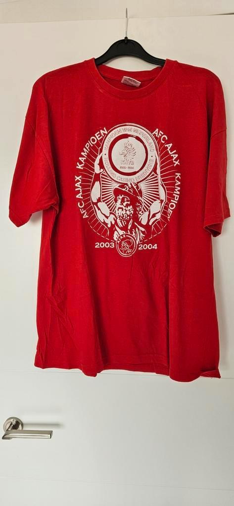 AFC Ajax Kampioen T-shirt 2003-2004, Verzamelen, Sportartikelen en Voetbal, Ophalen of Verzenden