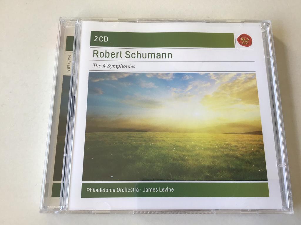 Schumann The 4 symphonies / James Levine 2 CD, Cd's en Dvd's, Cd's | Klassiek, Ophalen of Verzenden, Romantiek, Zo goed als nieuw
