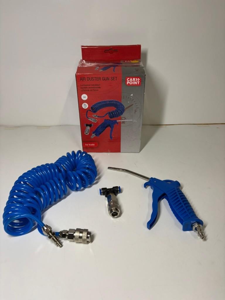 Carpoint Air Duster Gun Set – Blaaspistool + Slang, 100 liter of meer, Ophalen of Verzenden, Nieuw, Minder dan 200 liter/min