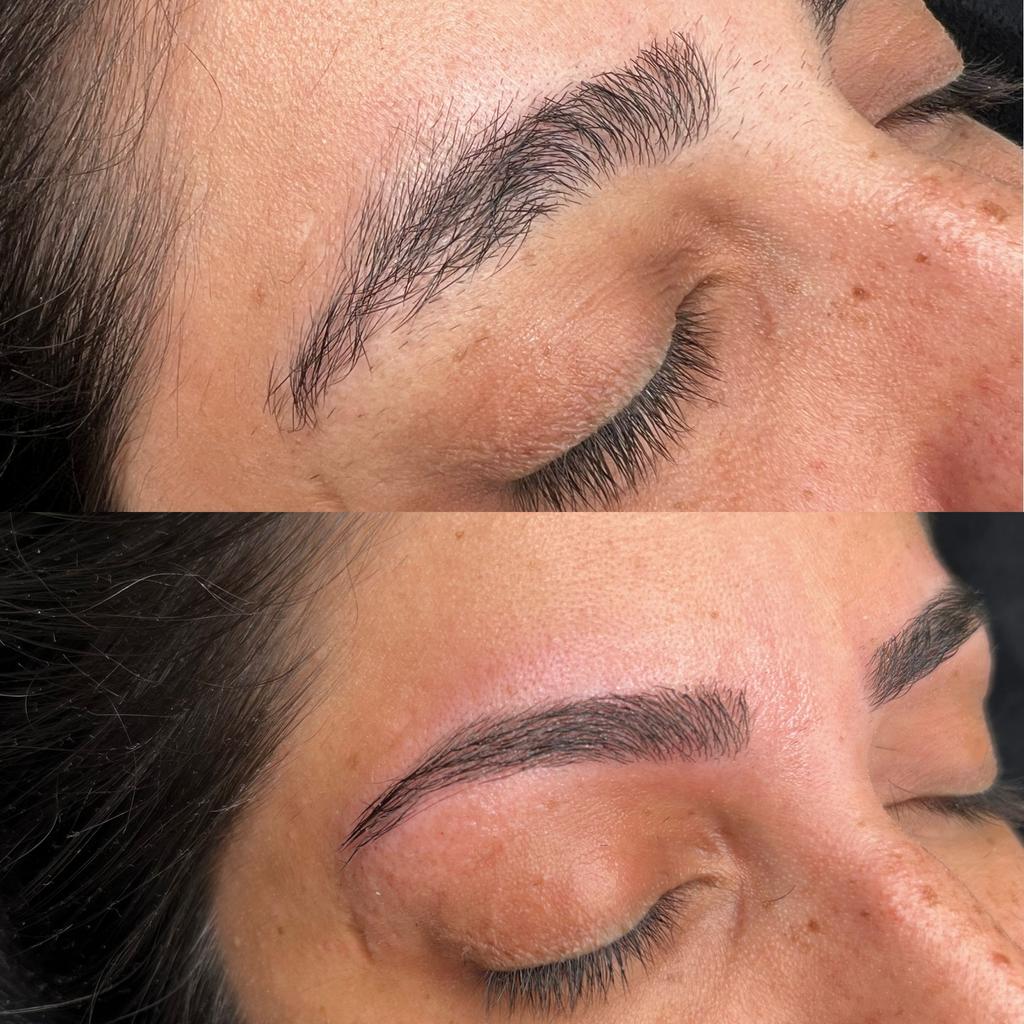 Wenkbrauwen epileren met touw, Ophalen, Nieuw, Ogen, Verzorging