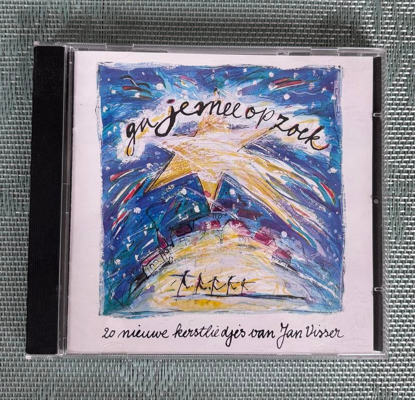 Ga je mee op zoek - 20 nieuwe kerstliedjes van Jan Visser, Ophalen of Verzenden, Gebruikt, Kerst