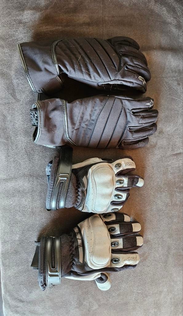 RST en Alpine motorhandschoenen, RST, Heren, Ophalen of Verzenden, Handschoenen