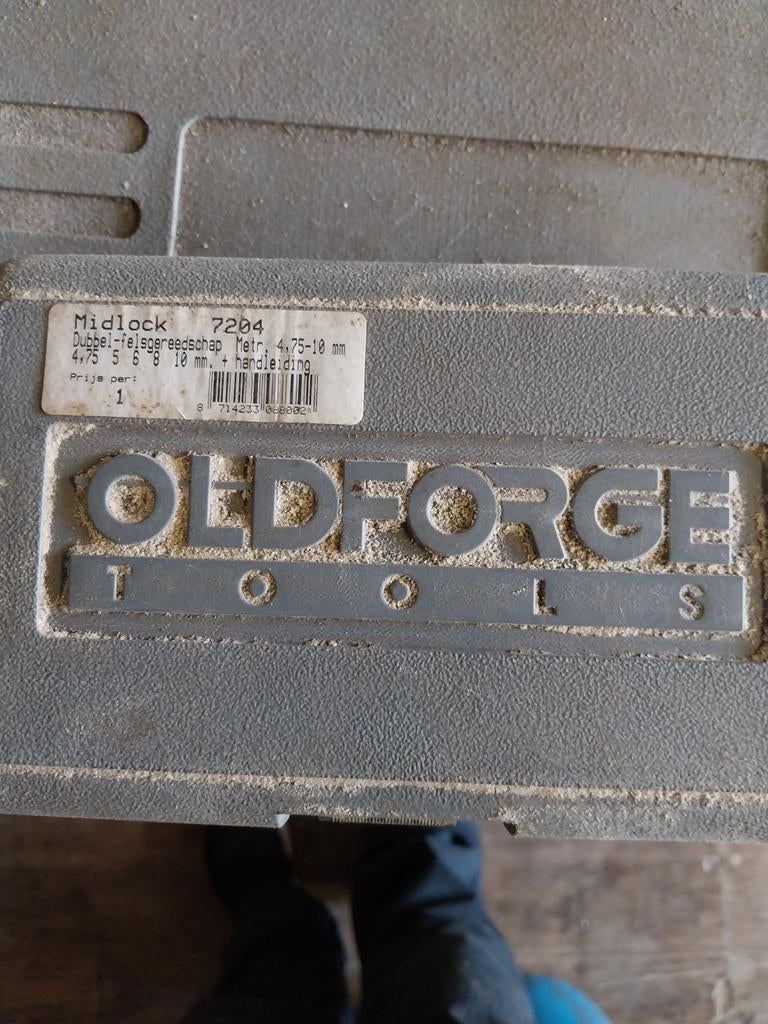 Remleiding felsgereedschap set - Midlock 7204, Ophalen of Verzenden, Gebruikt