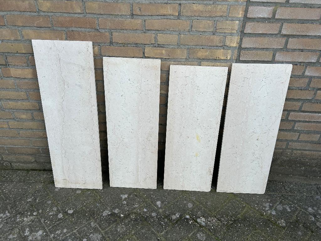 Travertin vensterbank, Ophalen, Gebruikt