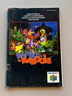 Banjo-Kazooie Handleiding Nintendo 64, Avontuur en Actie, Gebruikt, 1 speler, Ophalen of Verzenden