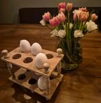 Vintage Eierrekje voor 12 eieren, Ophalen of Verzenden