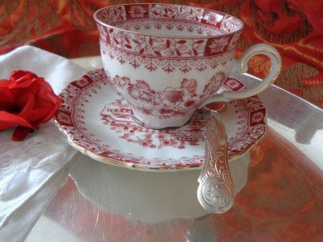 Theresia - Seltmann Weiden Koffiekop & Schotel, Antiek en Kunst, Antiek | Servies los, Ophalen of Verzenden