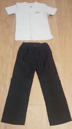 Uniform verpleegkundige maat 36 maat s blauw wit zorg broek, Verzenden, Zo goed als nieuw