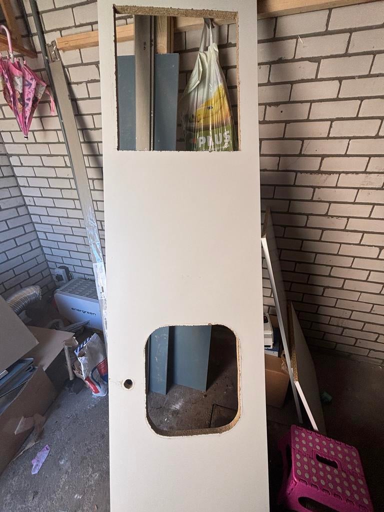 IKEA Jarstorp werkblad 246x63,5cm, Huis en Inrichting, Ophalen, Gebruikt, Wit, 200 cm of meer