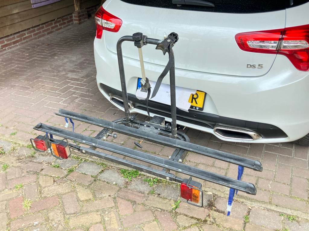 Fietsendrager voor trekhaak, Ophalen, 2 fietsen, Gebruikt, Trekhaakdrager