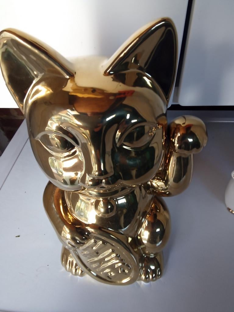 Chinees beeld goudkleur, Antiek en Kunst, Ophalen of Verzenden