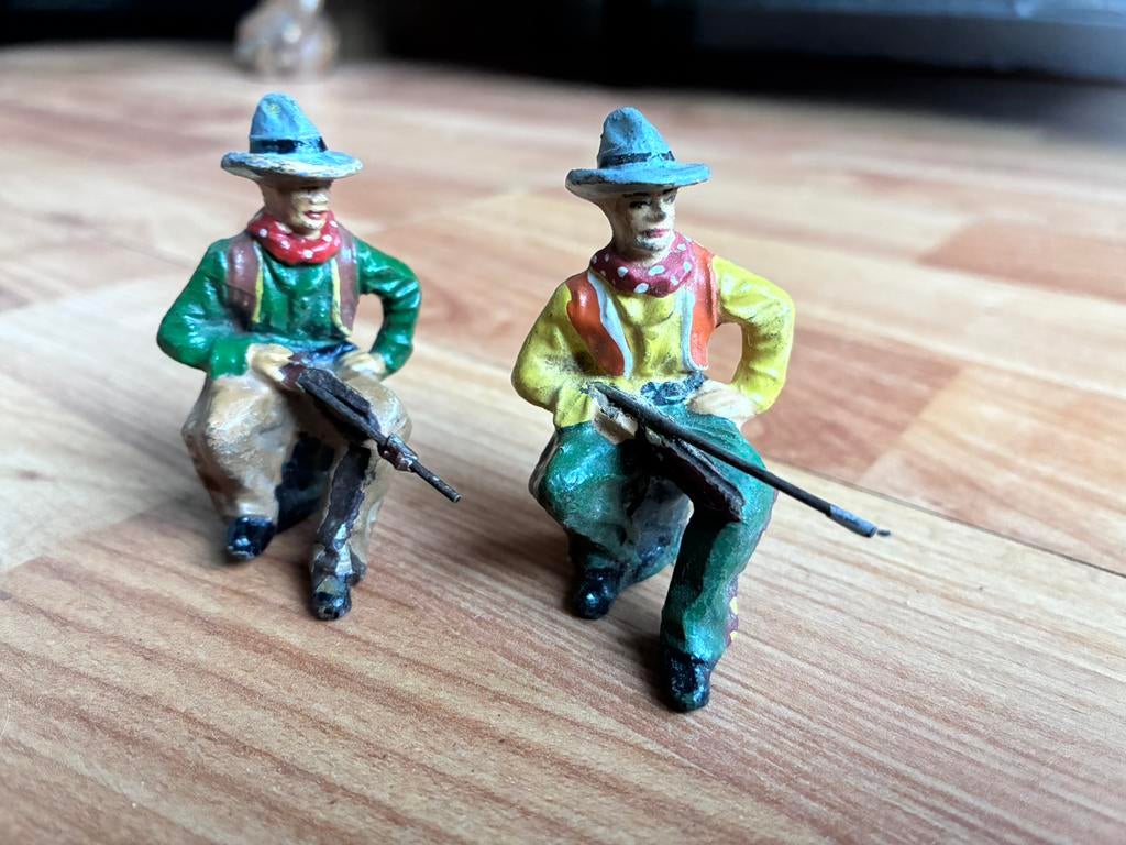 Elastolin cowboys Wild West, Ophalen of Verzenden