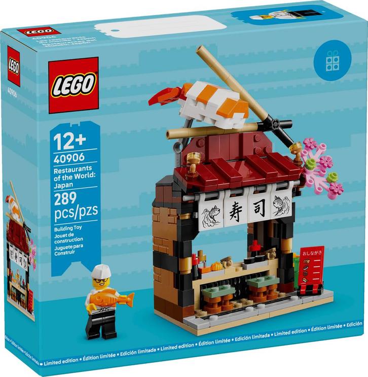 Lego 40906 Restaurants of the World: Japan GWP, Kinderen en Baby's, Speelgoed | Duplo en Lego, Nieuw, Lego, Complete set, Ophalen of Verzenden