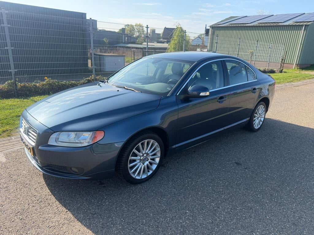 Volvo S80 2.5 T Geartronic 2008 Blauw, Auto's, Volvo, Particulier, S80, ABS, Alarm, Automatische klimaatregeling, Bluetooth, Boordcomputer