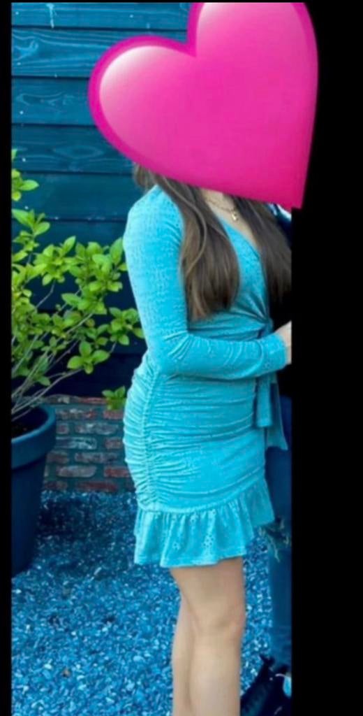 Setje rimpel Rok + overslag top mint/salie groen s/m, Kleding | Dames, Maat 38/40 (M), Ophalen of Verzenden, Zo goed als nieuw