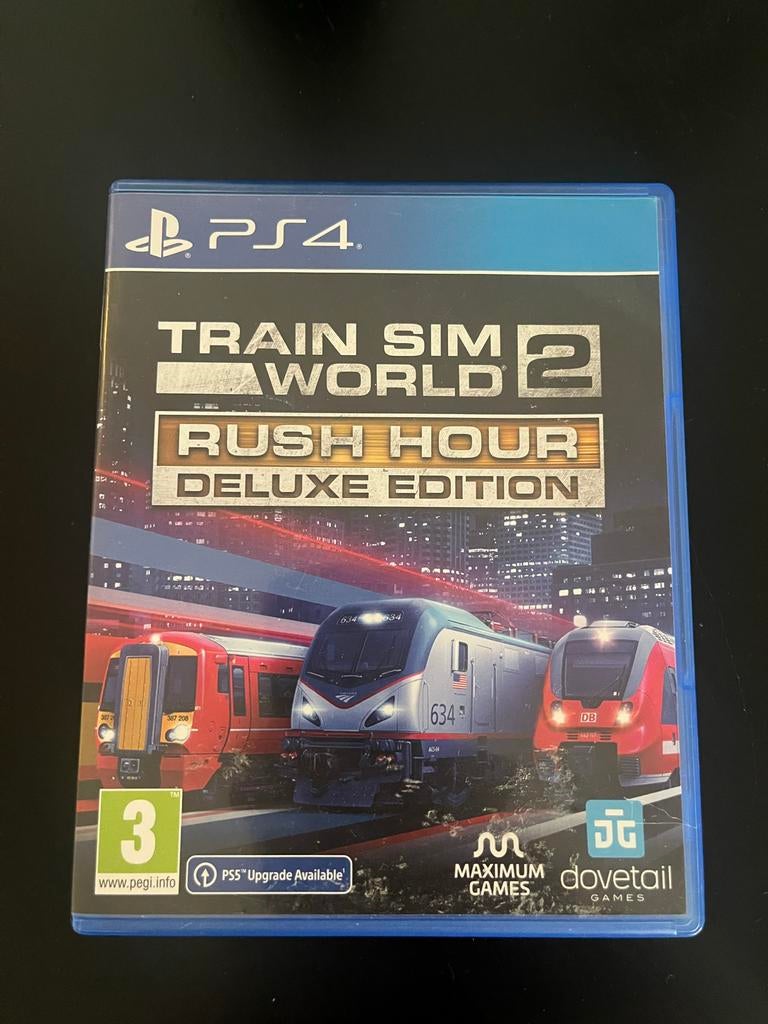 Train Sim World 2 Rush Hour Deluxe Edition - PS4, Spelcomputers en Games, Ophalen of Verzenden, Met 1 controller, Original, 500 GB