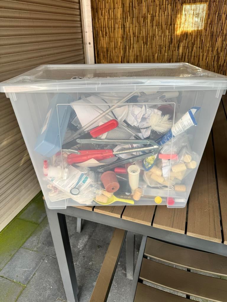 Starterspakket Wijn/Bier maken, Hobby en Vrije tijd, Overige Hobby en Vrije tijd, Ophalen, Gebruikt