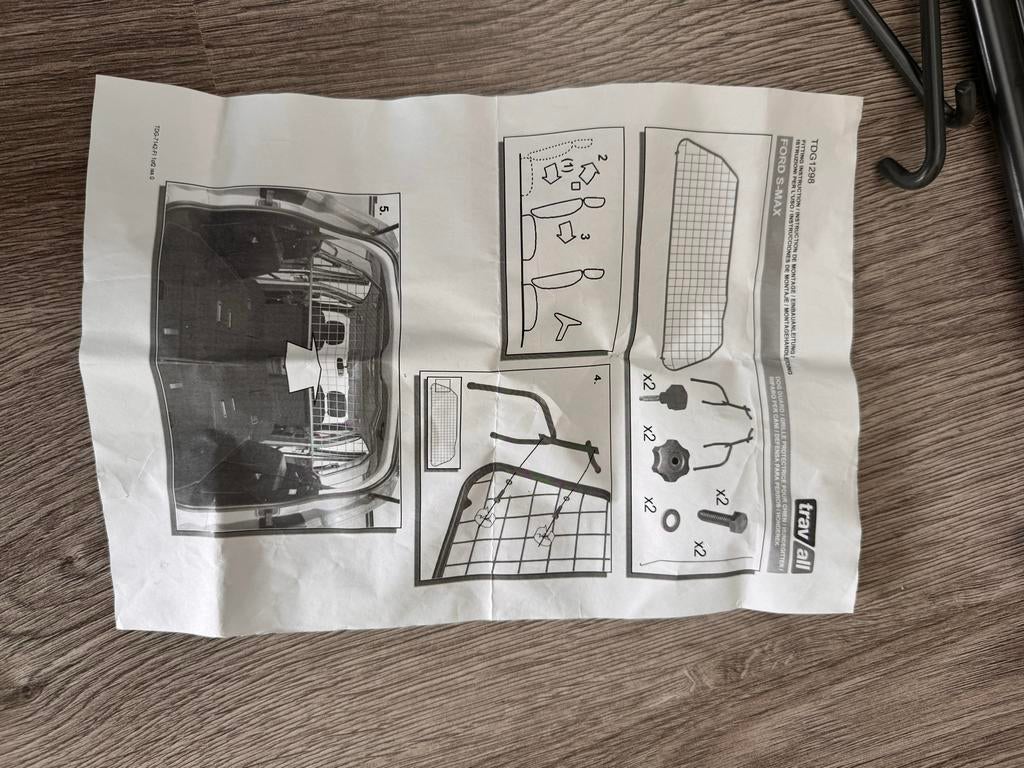 Hondenrek voor Ford S-Max 2012, Ophalen, Gebruikt