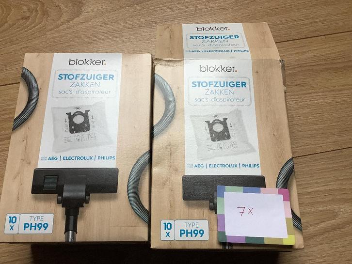 Blokker stofzuigerzakken PH99 AEG, Philips, Electrolux, Witgoed en Apparatuur, Onderdelen en Toebehoren, Nieuw, Ophalen of Verzenden