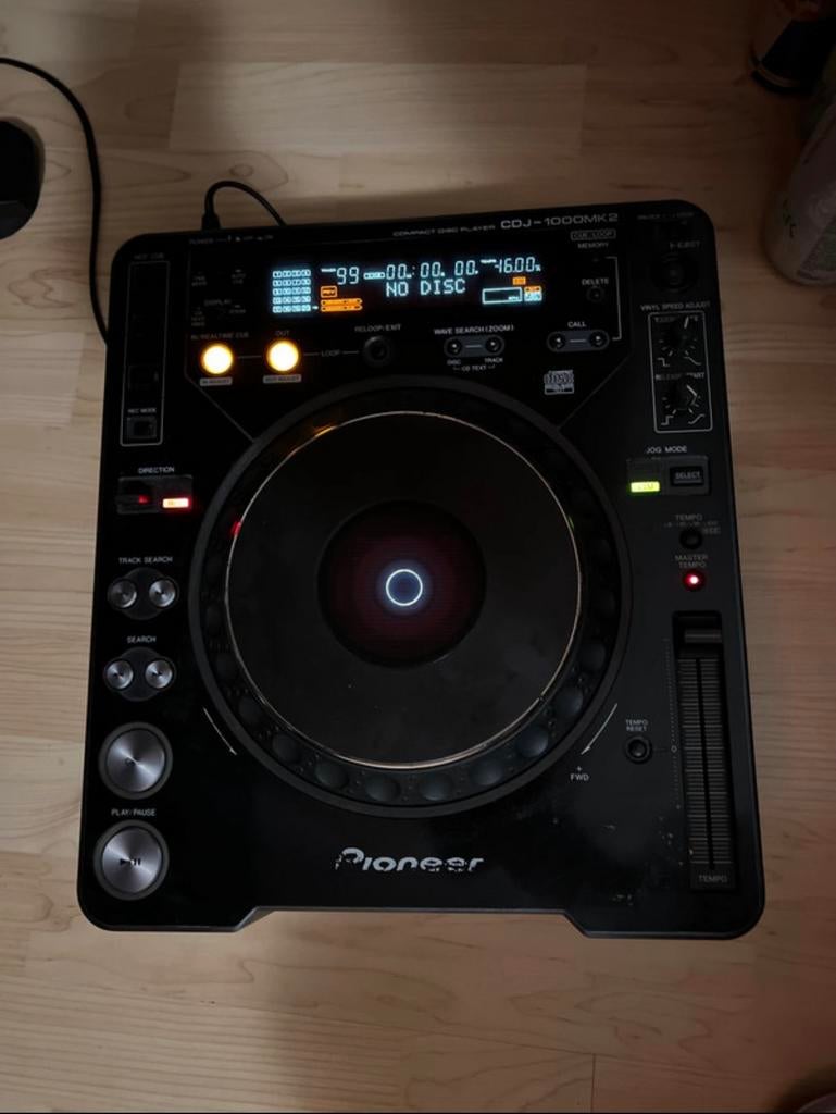 Pioneer CDJ-1000MK2 Professional CD Player, Ophalen of Verzenden, Zo goed als nieuw, Pioneer