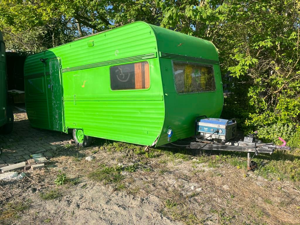 Zwartecross caravan, Caravans en Kamperen, Ophalen, Zo goed als nieuw