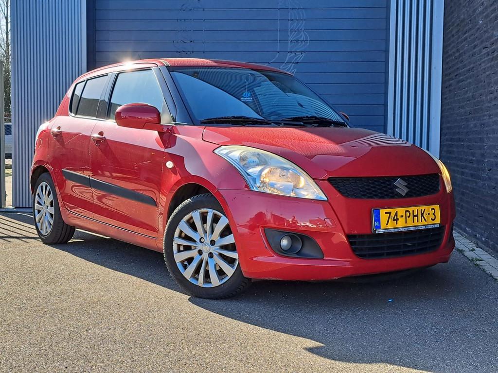 Suzuki Swift 1.2 Exclusive EASSS Ecc|Cruise|Nap, Auto's, Voorwielaandrijving, Stof, Gebruikt, 4 cilinders
