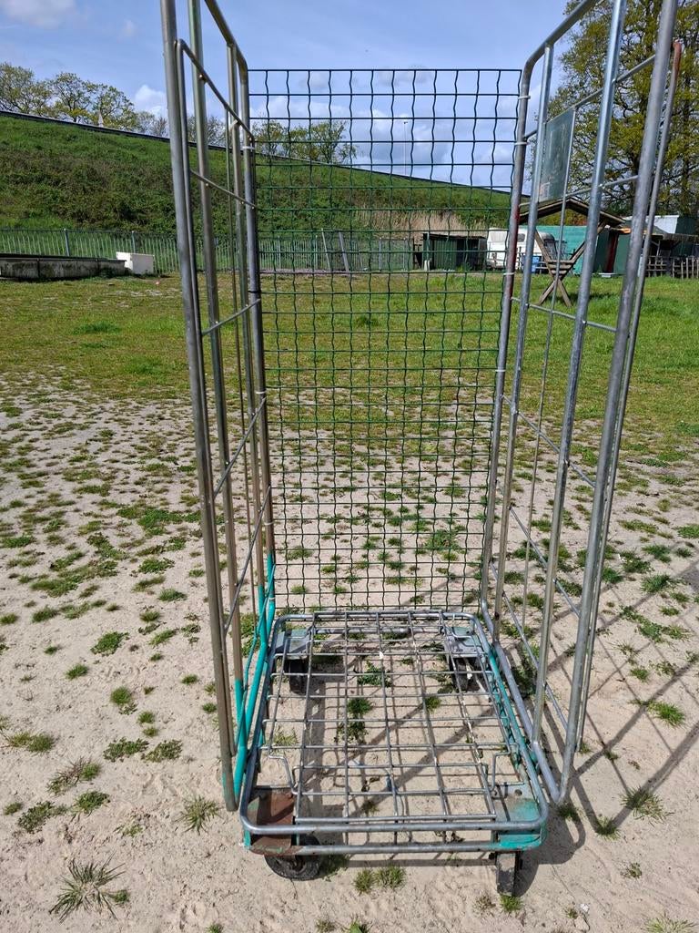 Rol container, 100 liter of meer, Ophalen, Transportkar