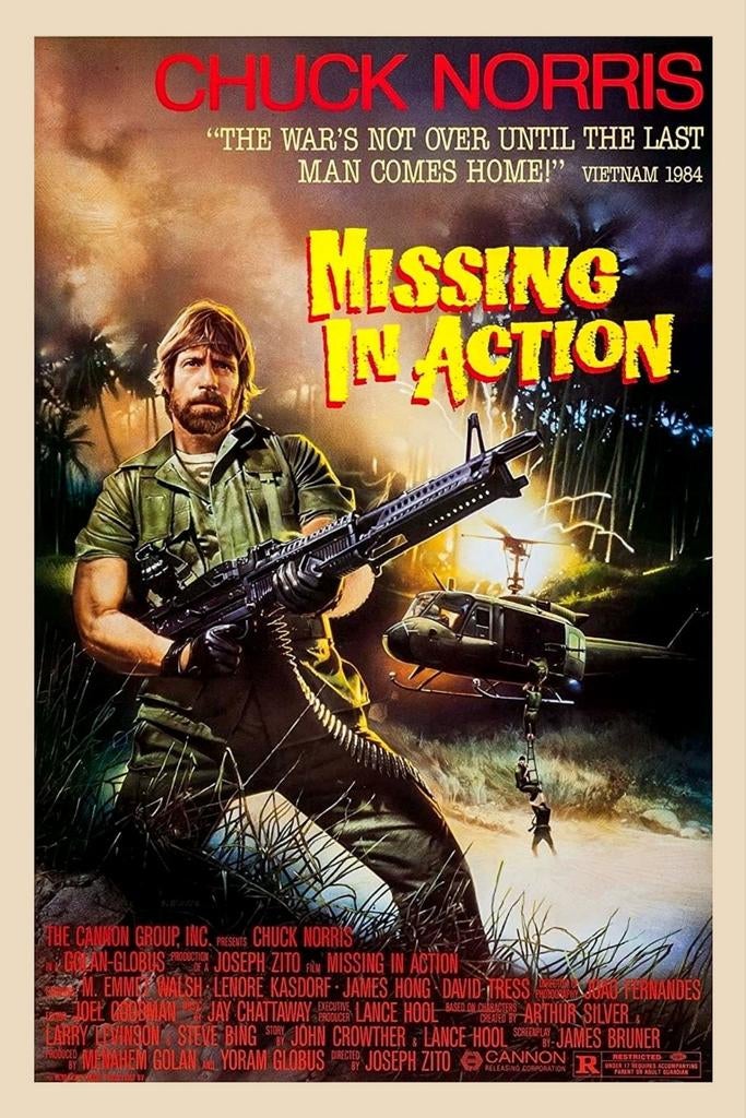 Missing in action, Ophalen of Verzenden, Zo goed als nieuw, A1 t/m A3, Film en Tv